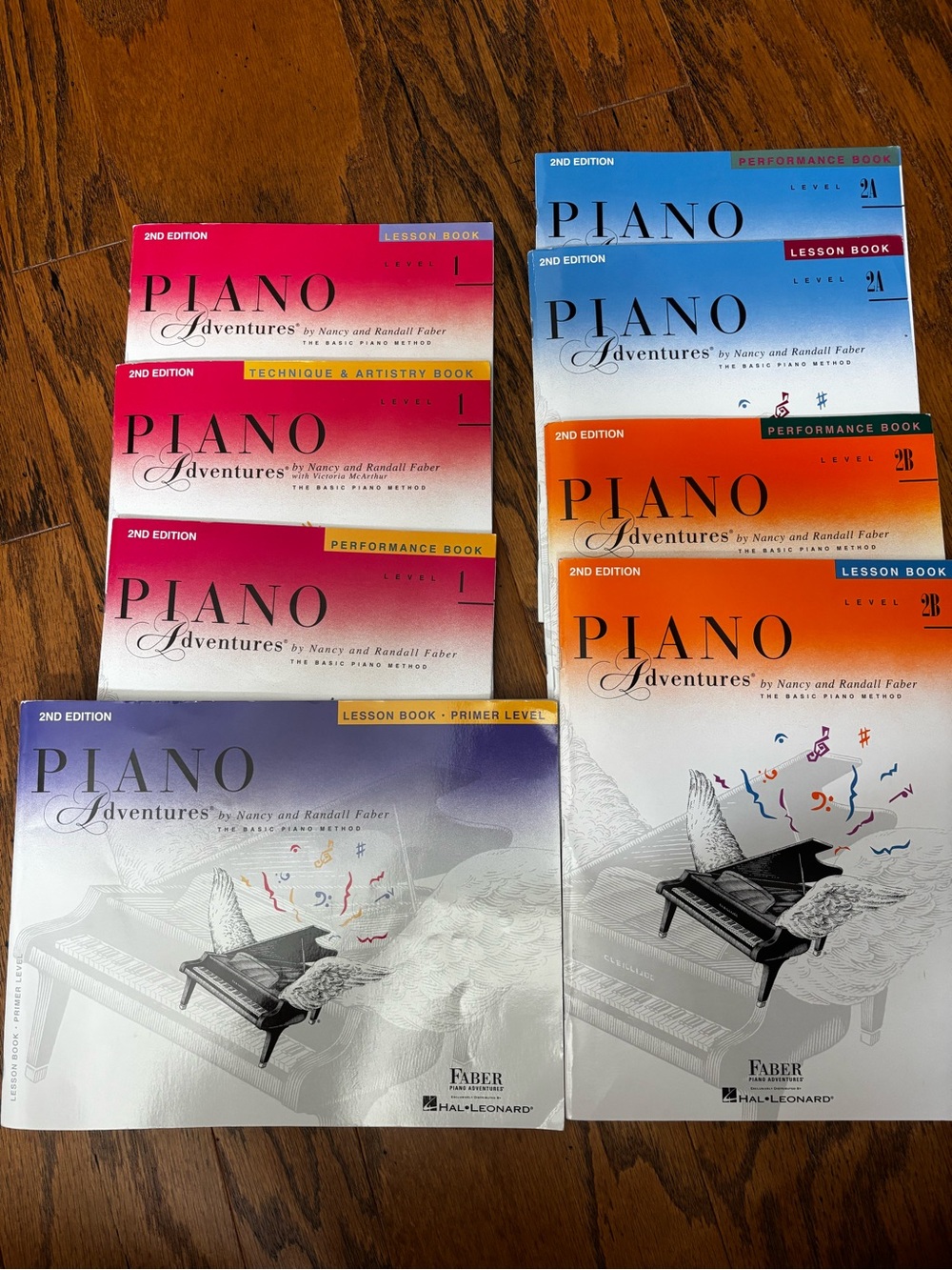 Favre Piano Adventures Book Lot